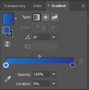 panel gradasi Adobe Illustrator