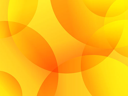 Orange Kuning Bulat abstract background