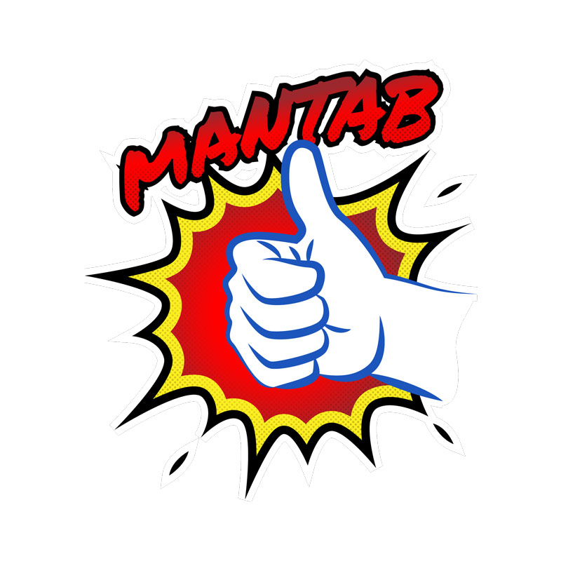 mantab sticker