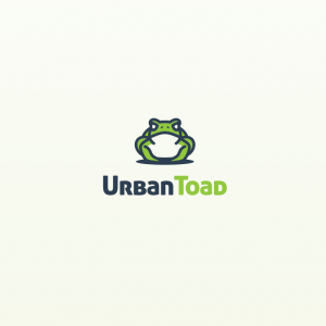 desain logo warn hijau, Urban Toad, by J_Ivan