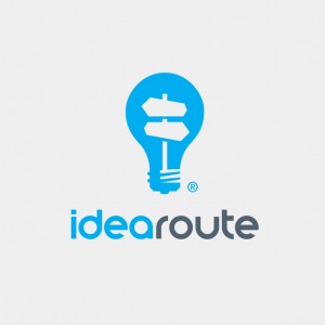 Desain logo idearoute, by brandsformed