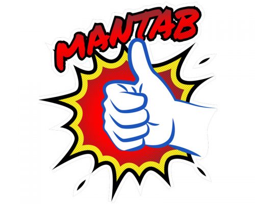 mantab sticker