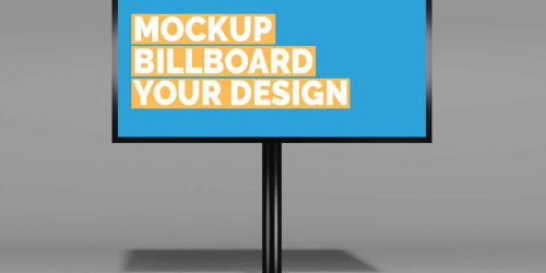 Desain Billboard Mockup Psd-2095