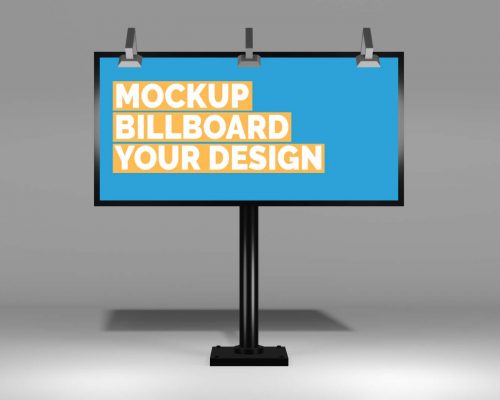 Desain Billboard Mockup Psd-2095