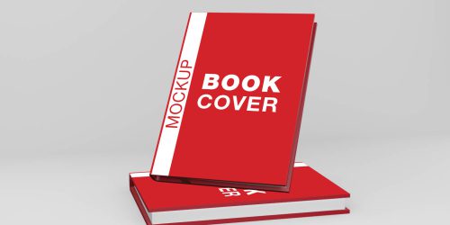 Mockup 2 Cover Buku Free Psd