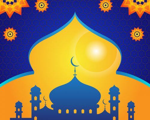 Blue orange Ramadhan