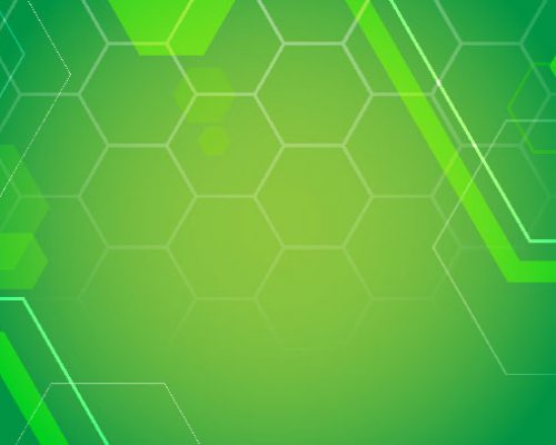 Green Polygon Abstract Background